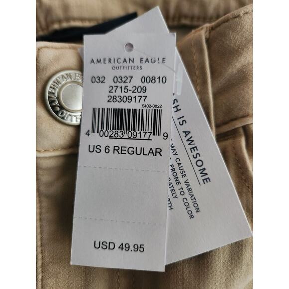 American Eagle Jeans Women's Sz 6 Reg 360 Next Level Stretch Skinny Ankle - Picture 8 of 11